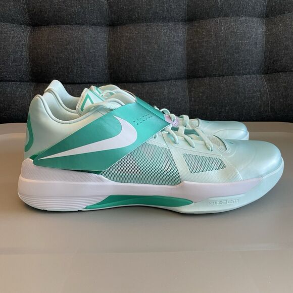 Nike KD 4 Easter Mint White Basketball Sneaker Shoe IB3550-300 Men\'s Size 16 main image 6